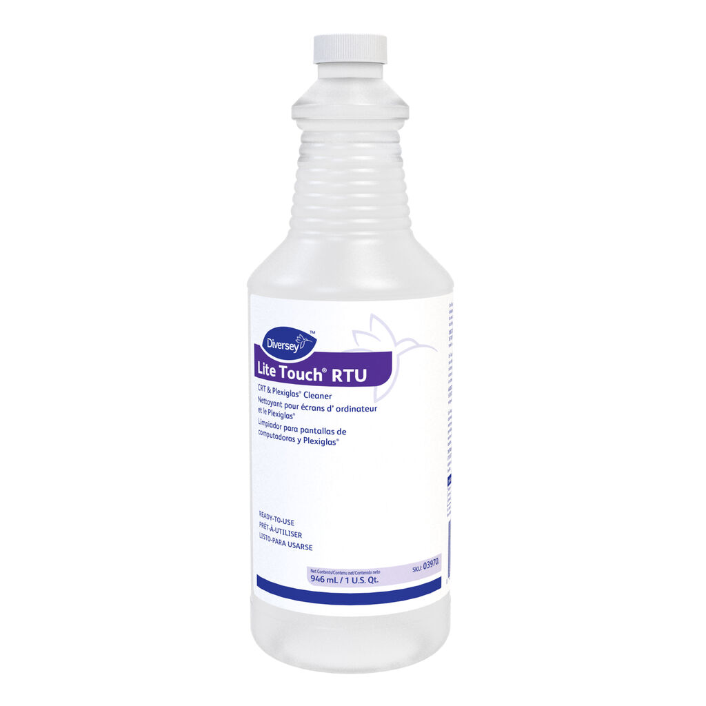 Lite Touch® CRT & Plexiglas® Cleaner, 32foz, 12/CT - CRT & Plexiglas® Cleaner